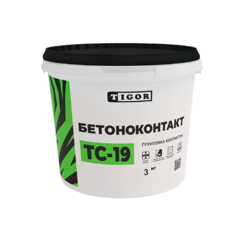 Ґрунтовка Бетоноконтакт TIGOR ТС-19 (3кг)