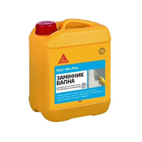 Пластифікатор Sika MixPlus замінник вапна (5 кг)