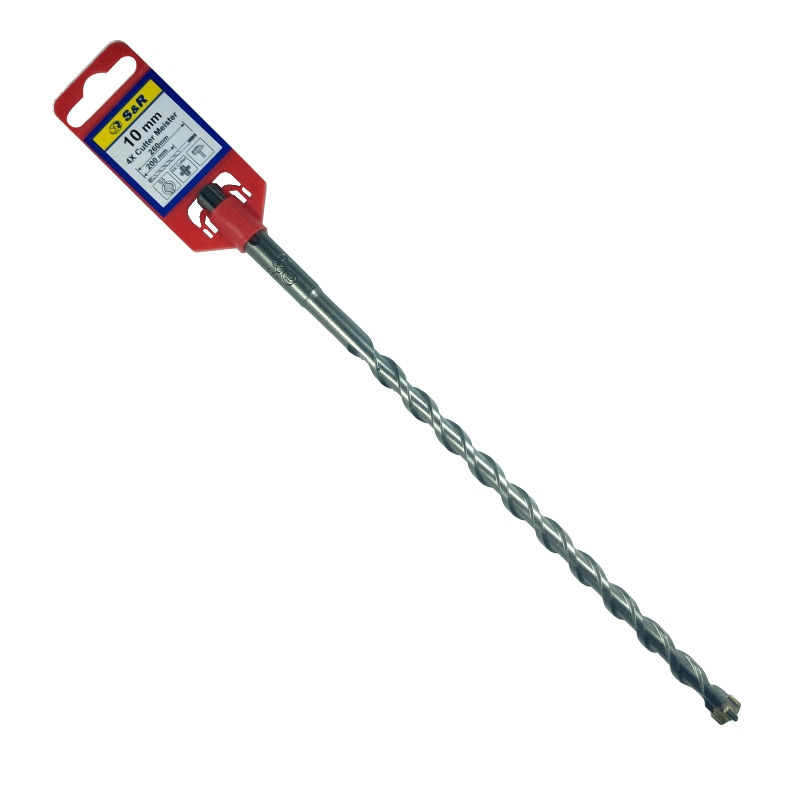 Бур S&R sds-plus 4X Cutter Meister 10x200x260мм
