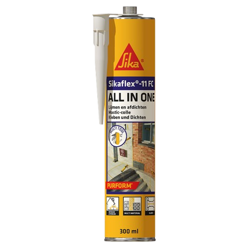 Клей-герметик поліуретановий Sika Sikaflex-11FC Plus бежевий (300 мл)