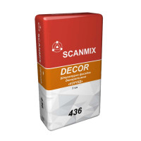 Штукатурка декоративная Scanmix Dekor 436 "Короед" (25 кг)