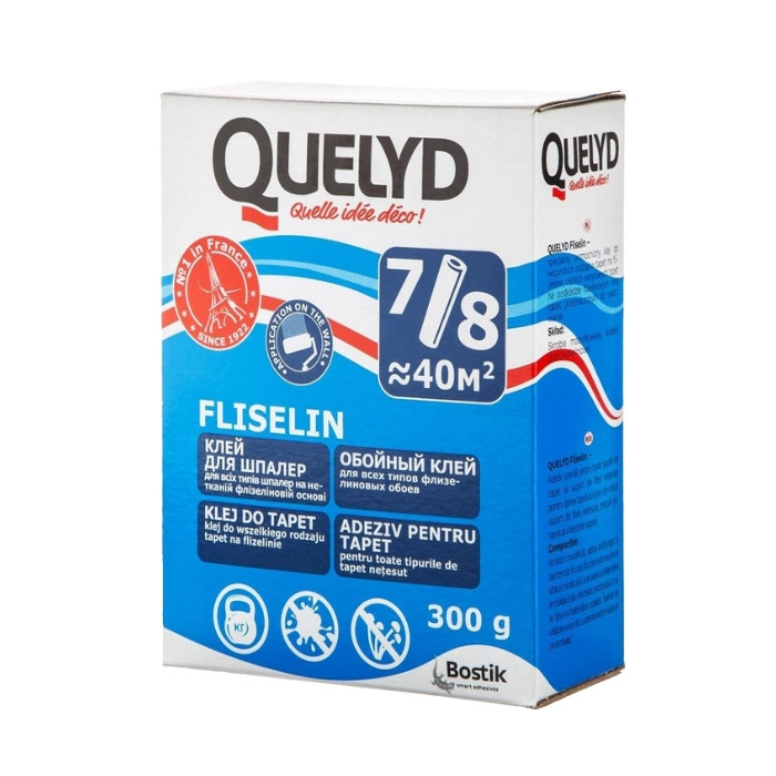 Клей для обоев Quelyd Флизелин (300гр)