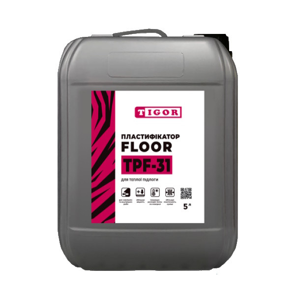 Пластифікатор TIGOR TPF-31 Floor "Тепла підлога" (5л)
