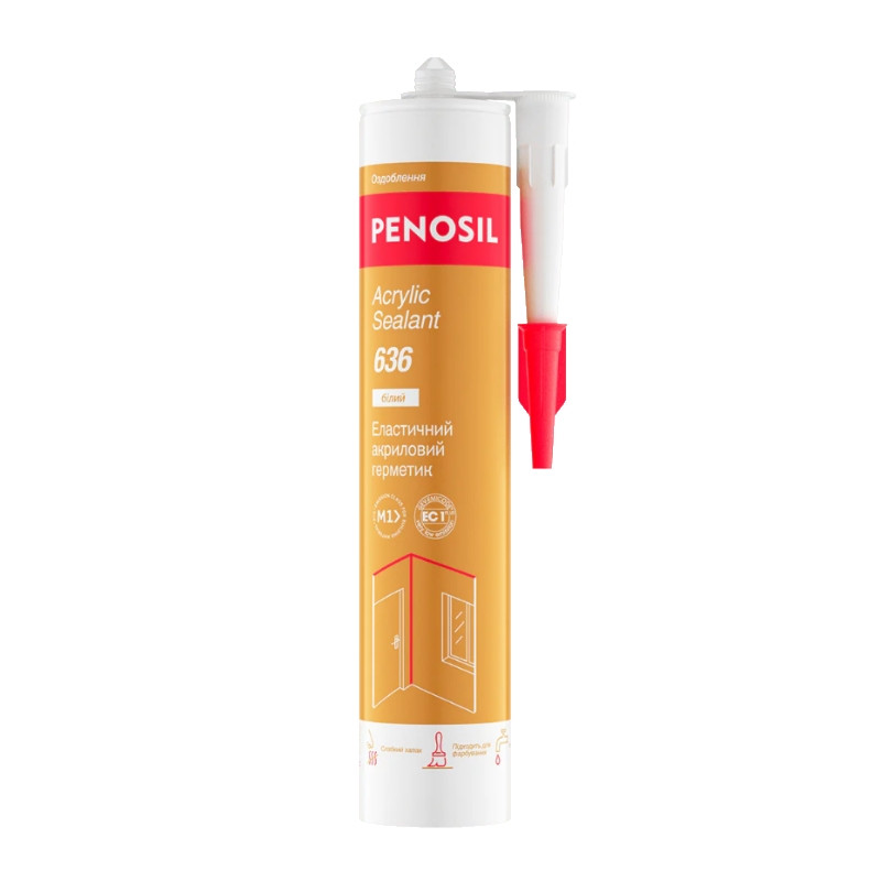 Герметик Penosil Acrylic Sealant 636 білий (280мл)