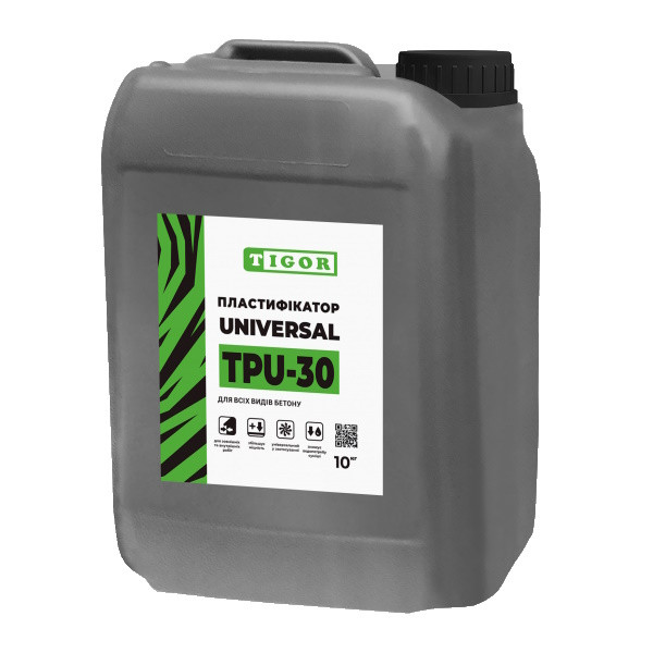 Пластификатор для всех видов бетона TIGOR TPU-30 Universal (10л)