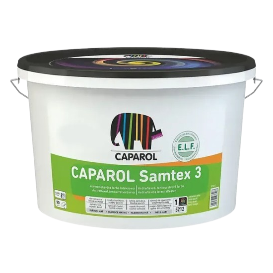 Фарба інтер'єрна латексна Caparol Samtex 3 База 1 (2,5 л)