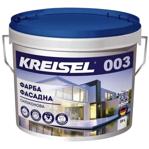 Фарба фасадна силіконова Kreisel 003 Farba Silikonowa (15 л)