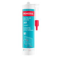 Герметик силиконовый Penosil Wet Room Silicone 323 прозрачный (280 мл)