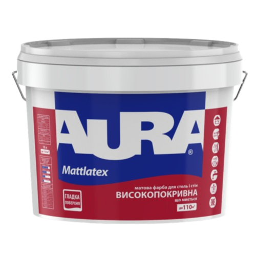 Фарба латексна Aura Mattlatex (5 л)