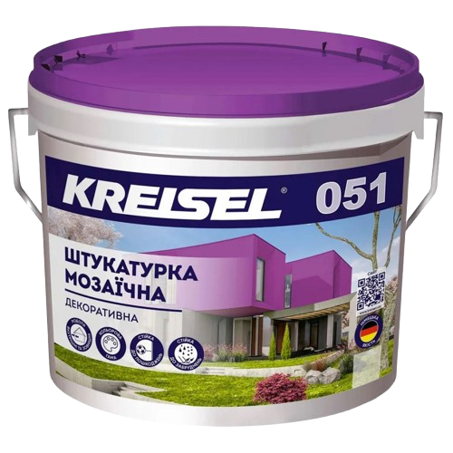Штукатурка мозаїчна Kreisel MOZATYNK-S 051 Baza 2 "G" (3 кг)