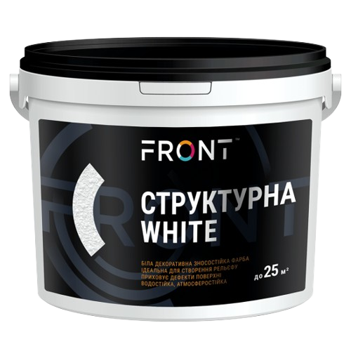 Фарба Структурна White FRONT (1,5 кг)