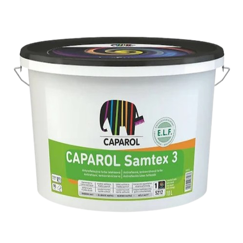 Фарба інтер'єрна матова латексна Caparol Samtex 3 ELF База 1 (10 л)