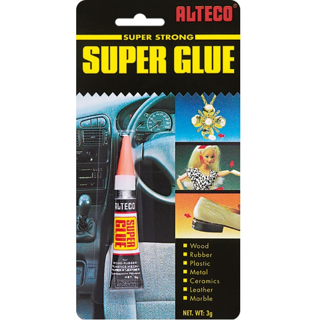 Супер клей-гель блистер Alteco Super Strong (3 г)