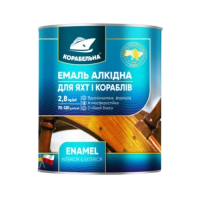 Эмаль алкидная "Корабельная" ПФ-115 темно-серая (2,8 кг)