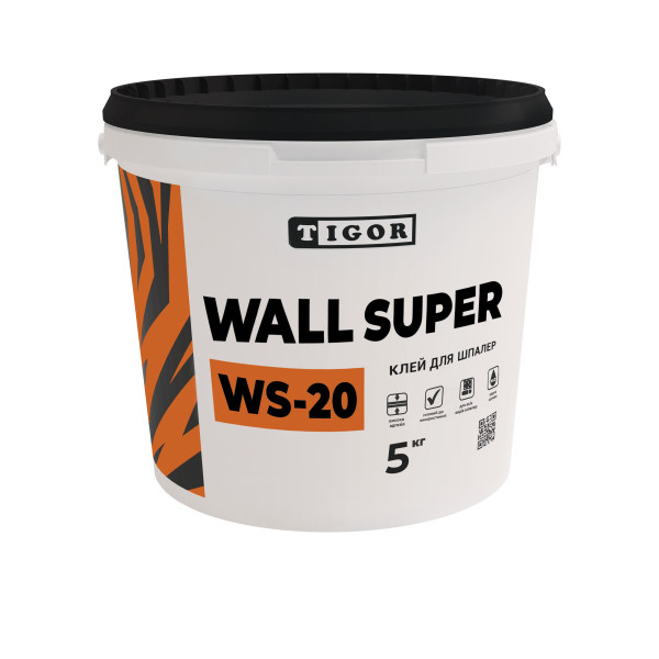 Клей для обоев TIGOR Wall super WS-20 (5 кг)