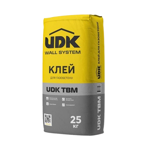 Клей для газобетона UDK TBM (25 кг)