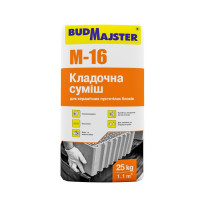 Суміш для керамічних блоків Будмайстер М-16 (25 кг)