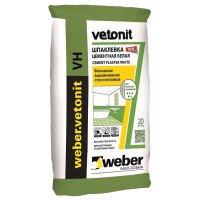 Финишная шпаклевка Weber Vetonit VH (20 кг)