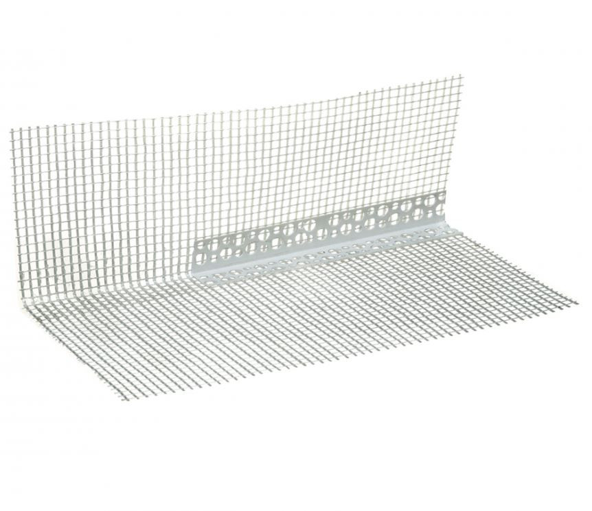 Профіль ПВХ TIGOR professionalc сіткою 10x10 см 3 м