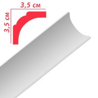 Плінтус стельовий Premium decor (PB2) 2,00 м (35x35)