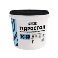 Мастика гідроізоляційна "Гідростоп" TIGOR ТG-60 (1кг)