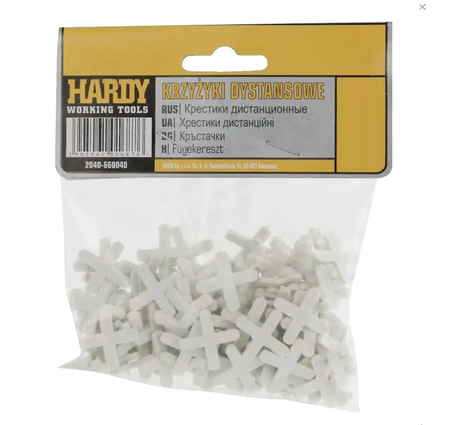 Крестики для плитки HARDY 5мм (75шт)
