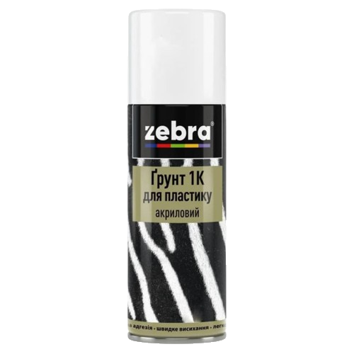 Грунт для пластика акриловый Zebra 1К (400 мл)