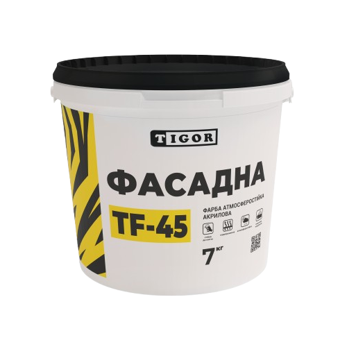 Краска TIGOR TF-45 Фасадная (7 кг)