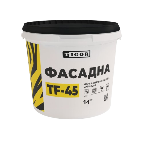 Фарба TIGOR TF-45 Фасадна (14 кг)