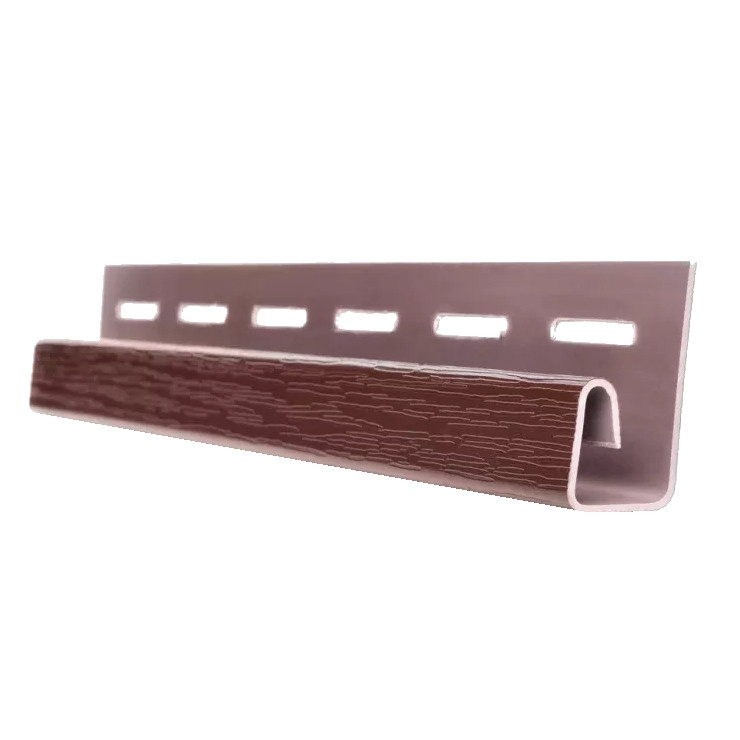Профиль-J Rainway коричневый L=3м RAL8017