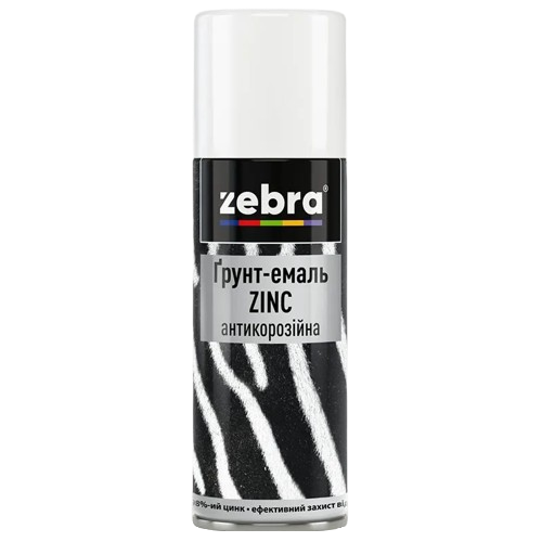 Ґрунт-емаль Zebra Zinc №17 (400 мл)