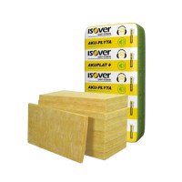 Минеральная вата для звукоизоляции ISOVER Akuplat 50x600x1200 мм (14.4 м2)