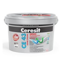 Затирка Ceresit CE-43 карамель (2кг) високоміцна