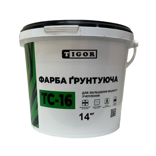 Фарба-грунт TIGOR ТС-16 (14 кг)