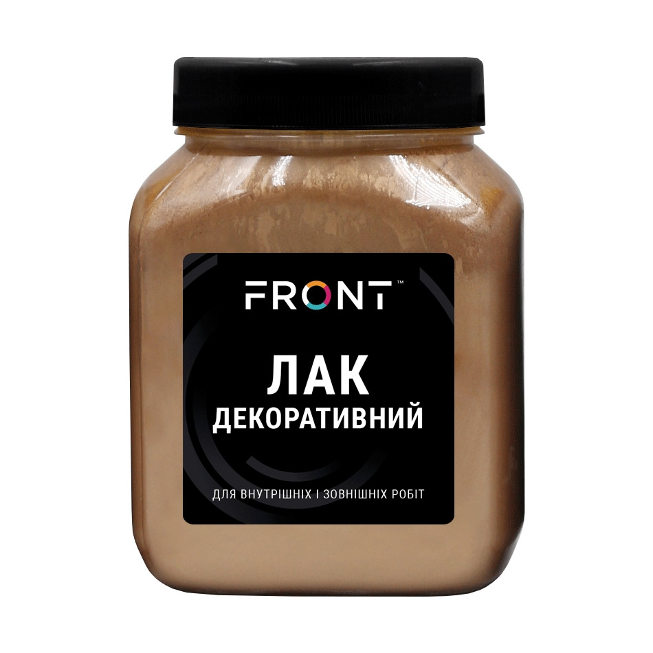Лак декоративний "Бронза" FRONT (0.4 л)