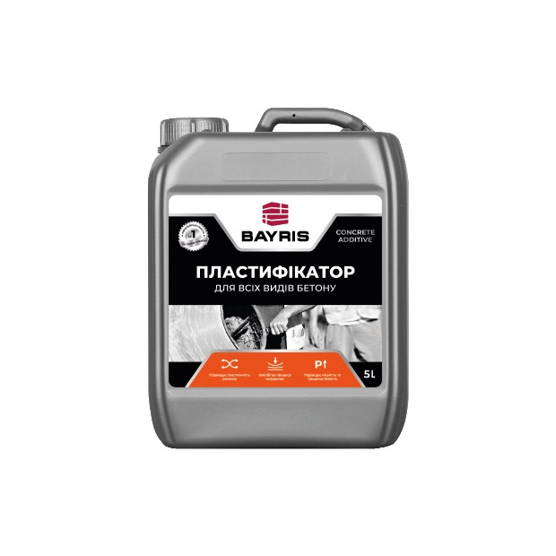Пластифікатор "Для всіх видів бетону" Bayris (5 л)