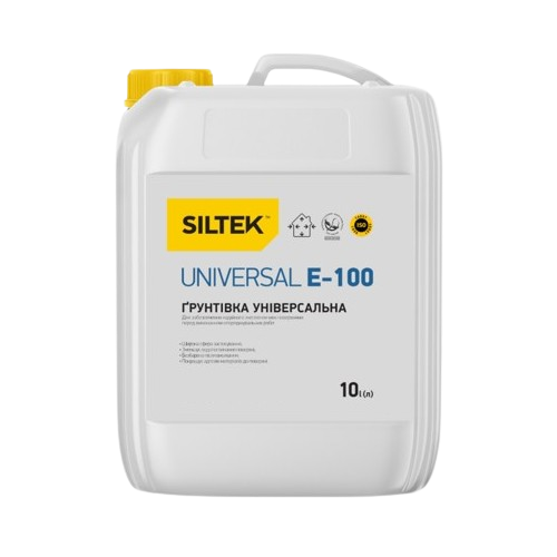 Грунтовка глубокопроникающая Siltek E-100 Universal (10 л)