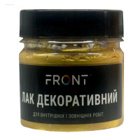 Лак декоративный "Золото" FRONT (0.15 л)