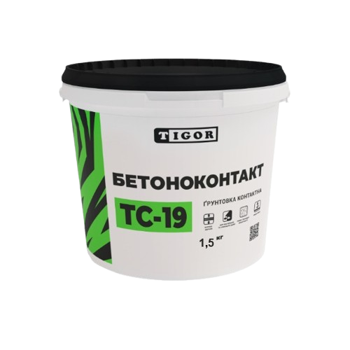 Грунтовка Бетоноконтакт TIGOR ТС-19 (1,5 кг)