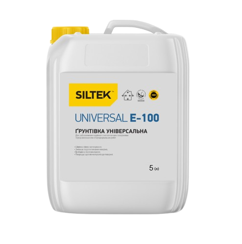 Грунтовка глубокопроникающая Siltek E-100 Universal (5 л)