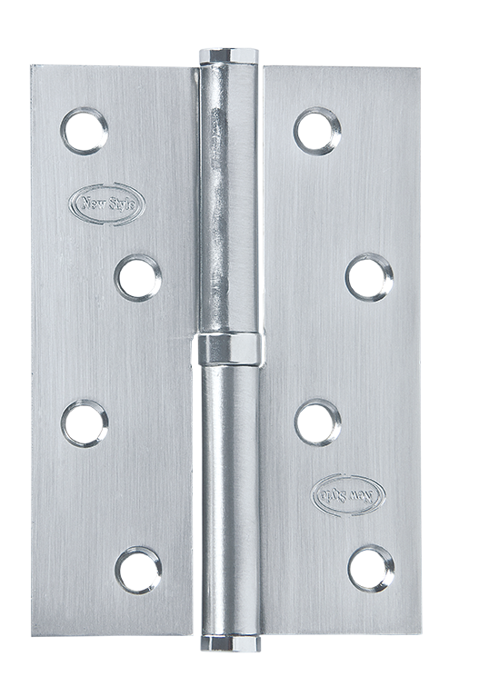 Петля дверна роз'ємна NS-100-70-1BB (хром)
