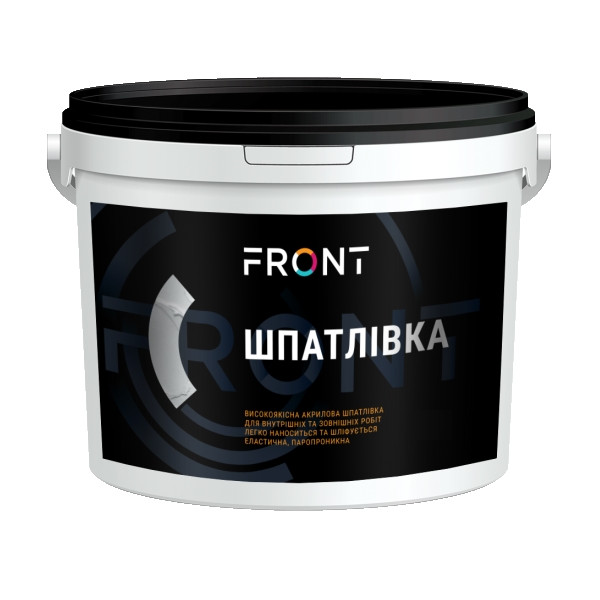Шпаклёвка "Акриловая" FRONT готовая к применению (27кг)