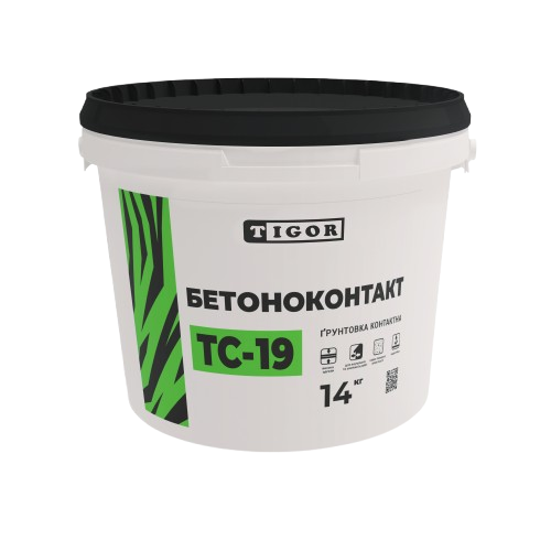 Грунтовка Бетоноконтакт TIGOR ТС-19 (14 кг)