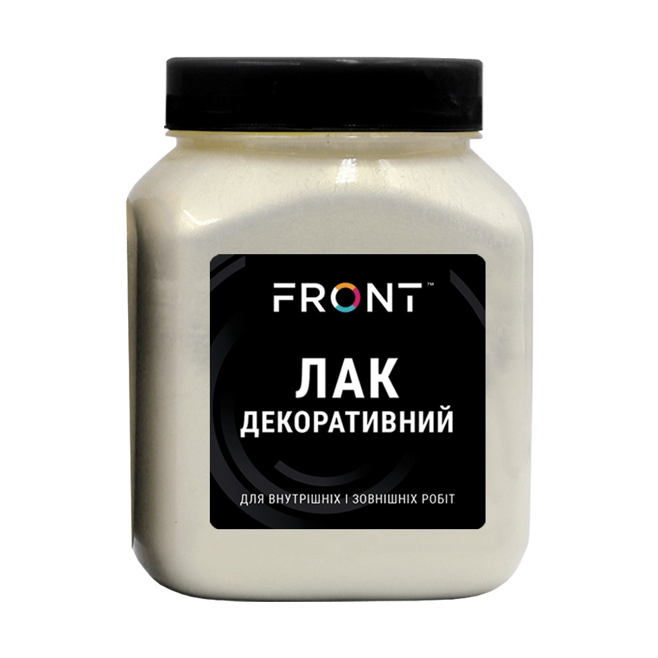 Лак декоративний "Білий Перламутр" FRONT (0.4 л)