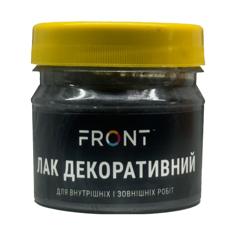Лак декоративный "Черный Перламутр" FRONT (0.15 л)
