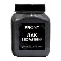 Лак декоративный "Черный Перламутр" FRONT (0.4 л)