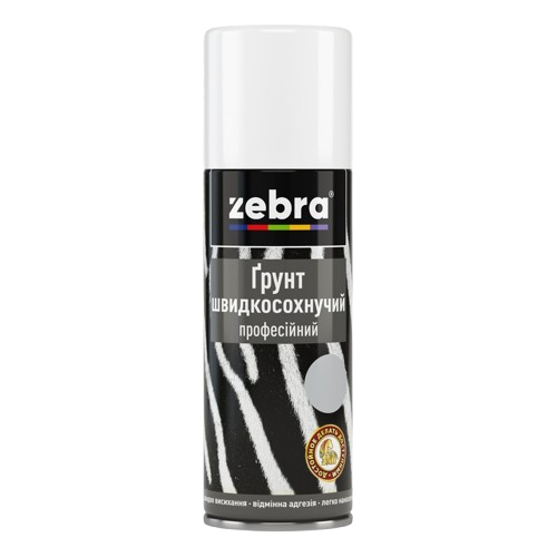 Грунт быстросохнуйщий аэрозольный Zebra №11 (400 мл)