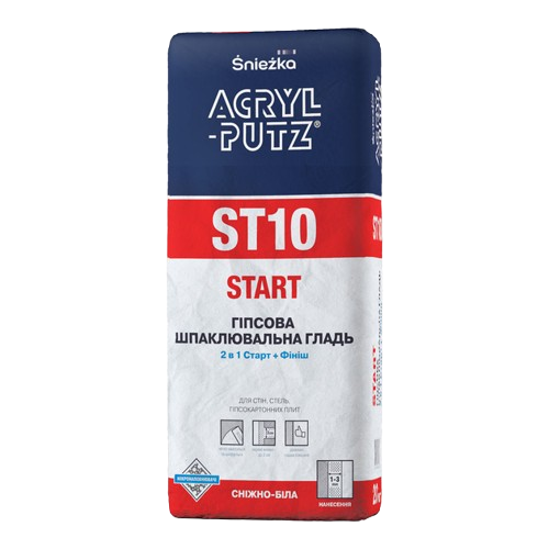 Шпаклевка Sniezka ACRYL-PUTZ ST10 START (20 кг)