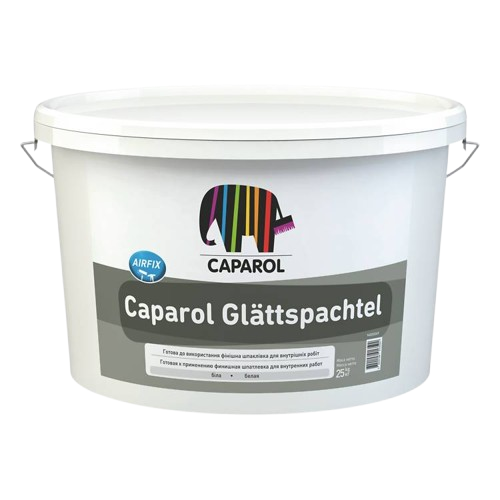 Шпаклевка интерьерная акриловая матовая Caparol Glattspachtel белая (25 кг)