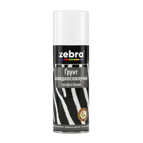 Грунт аэрозольный быстросохнущий Zebra №87 (400 мл)